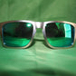 Oakley "Silver Metal & Green"