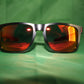 Oakley "Black Metal & Red Trim"